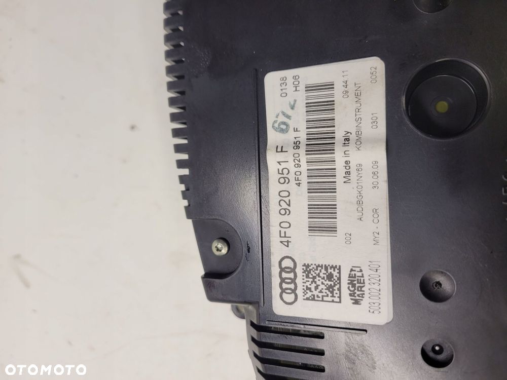 LICZNIK ZEGARY AUDI A6 C6 LIFT 2.7 3.0 4F0920951F - 6