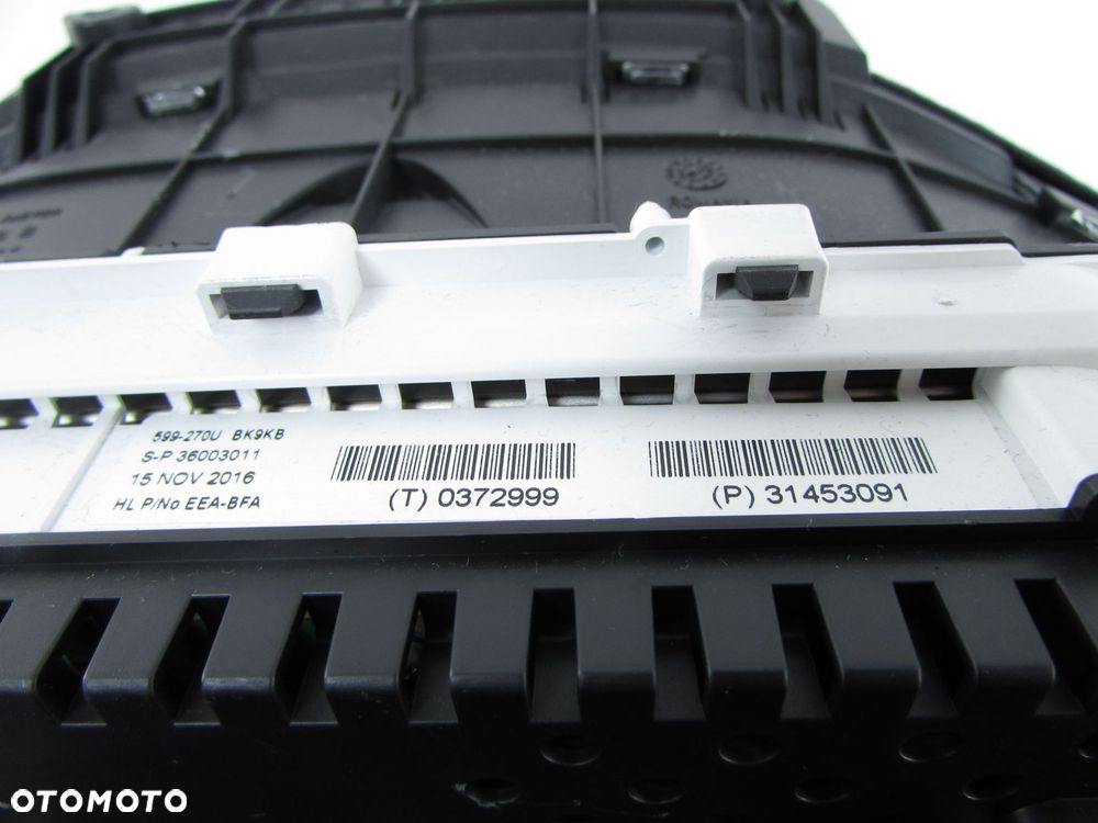 VOLVO V60 CROSS COUNTRY LIFT 10-18 2.0D LICZNIK TFT ZEGAR PREDKOSCIOMIERZ 31453091 - 9