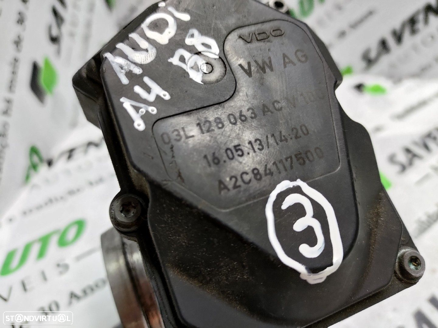 Borboleta Admissão Audi A4 (8K2, B8) - 4