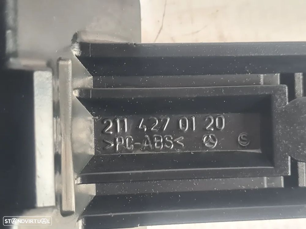 BOTÃO SUPORTES TAMPA ALAVANCA ESTACIONAMENTO TRAVÃO MÃO 2114270120 E039714023 A2116830075 MERCEDES BENZ CLASS E W211 E220 CDI 150CV OM646961 646961 - 5