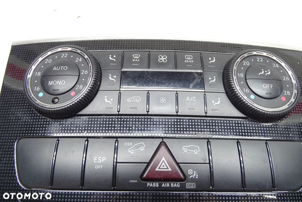 MERCEDES X164 GL W164 ML W251 Panel Klimatyzacji Klimatronic 2518702289 - 2