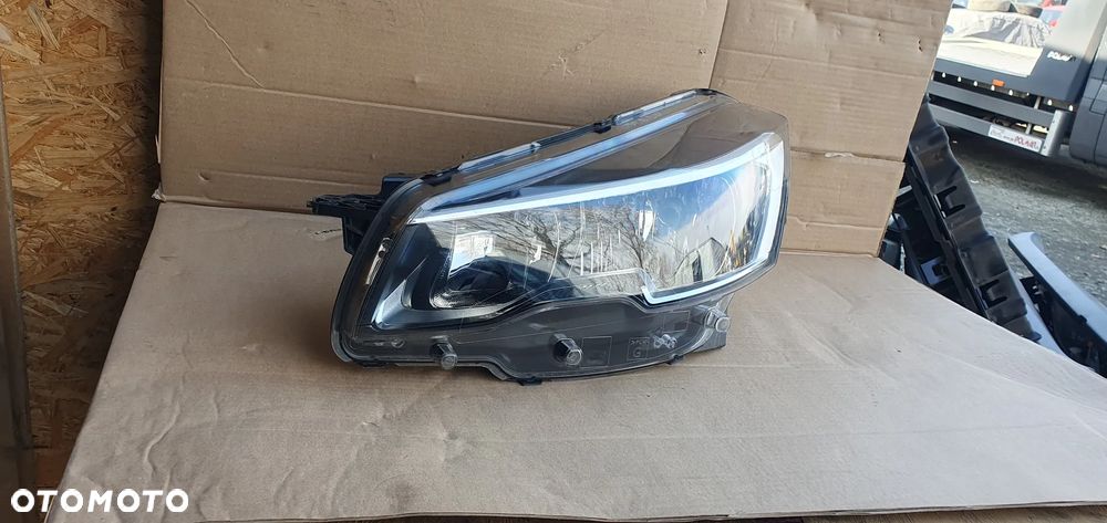 Lampa lewy przód przednia lewa Peugeot 508 I Lift UK 9807241480 - 4