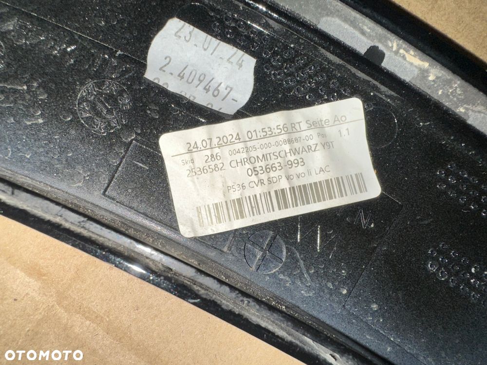 Listwa zderzaka lewy przód Porsche Cayenne 9y0853717n - 3