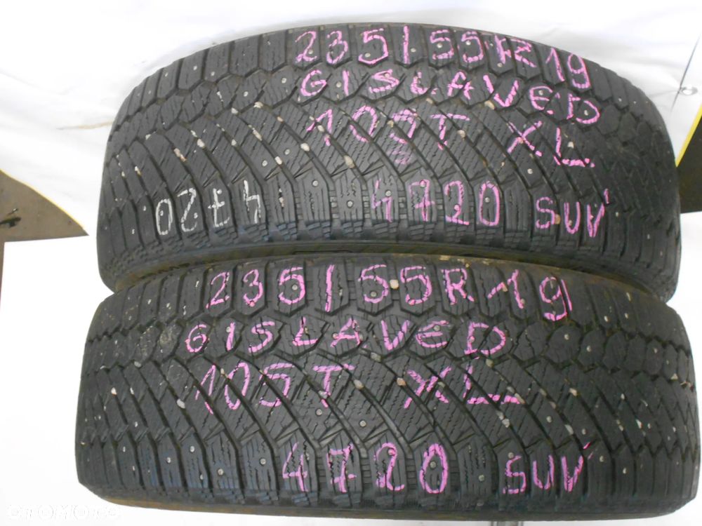 OPONY Z KOLCAMI 235/55R19 GISLAVED NORD FROST 200 SUV XL DOT 4720 9MM
