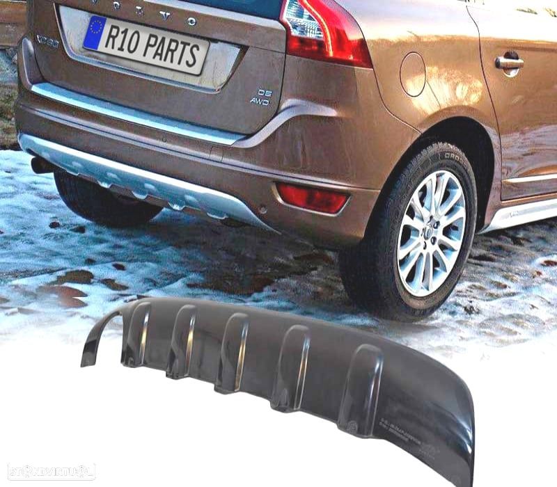 DIFUSOR TRASEIRO VOLVO XC60 08-14 O---O - 1