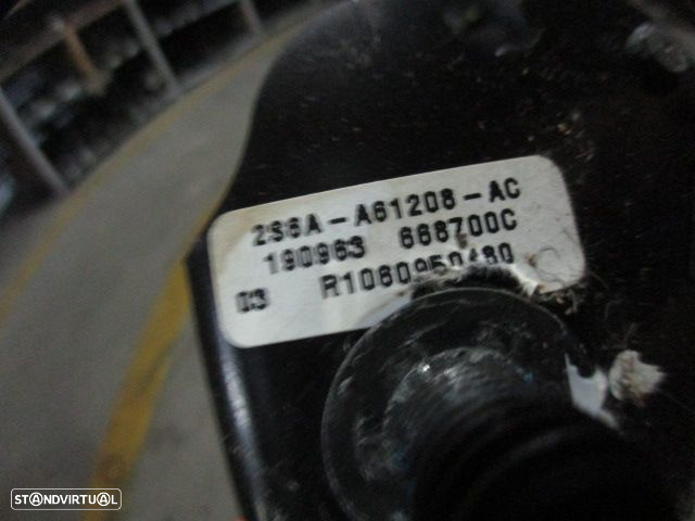 Kit Airbags 6S6AA042B85 6S6AA044H30AC 6S6T14B056LC 5WK43587 2S6AA61209AC 2S6AA61208AC FORD FIESTA 5 FASE 2 2006 1.3I 70CV 5P CINZA ESCURO PRETO - 12