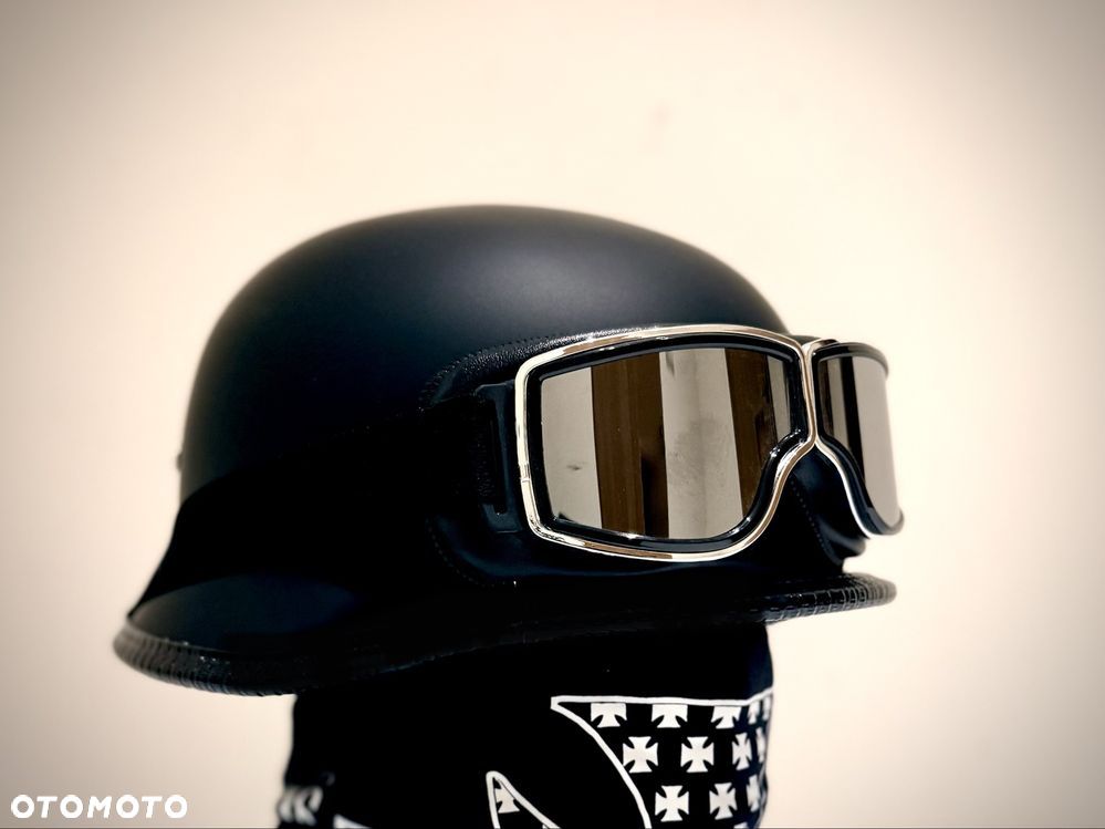 Kask czarny matowy german L - 3