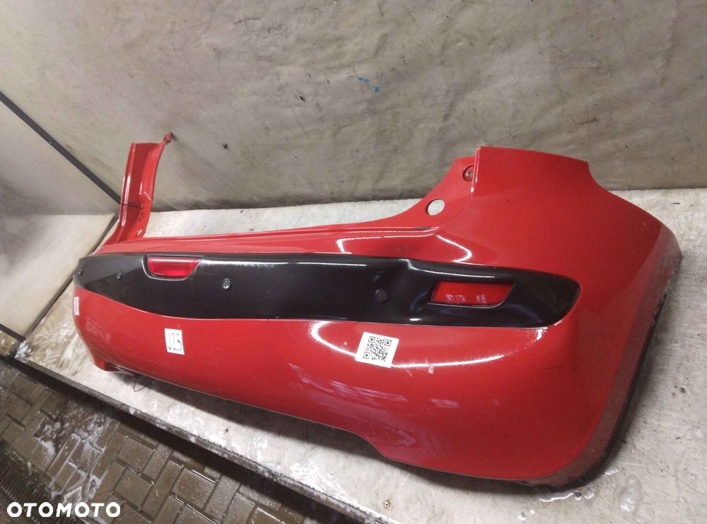 @ ZDERZAK TYŁ TYLNY NISSAN NOTE E11 Z10 CZERWONY - 4