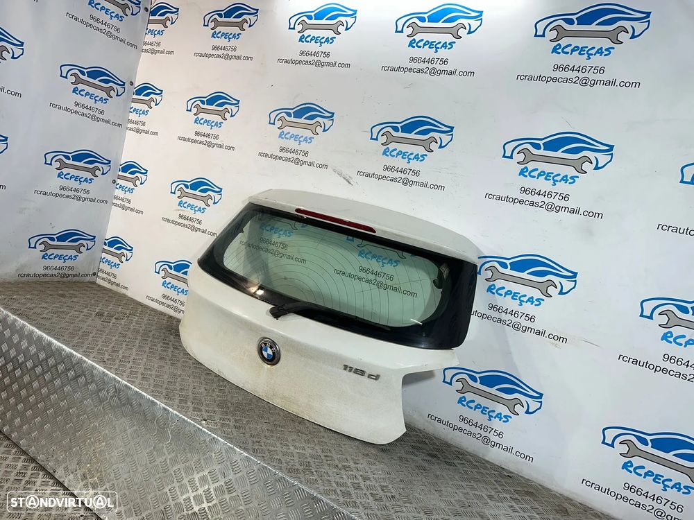 .Porta Tampa Mala Original BMW Serie 1 F20 5 portas F21 3 portas Pre LCI 2012 a 2015 - 1
