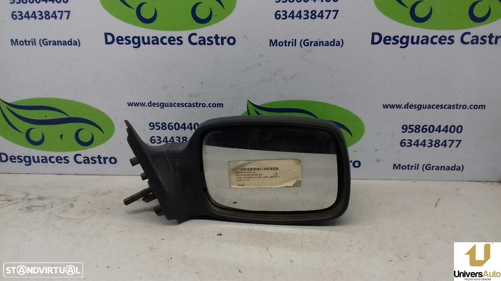 ESPELHO RETROVISOR DIREITO FORD ESCORT IV - - 1