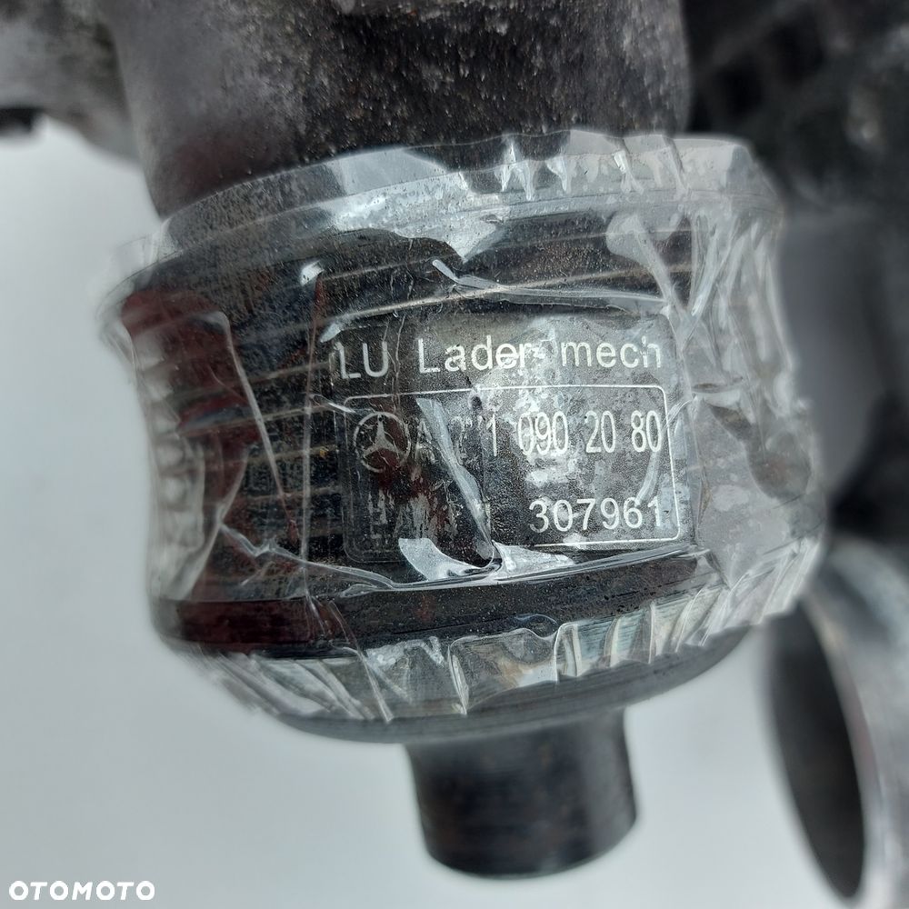 TURBOSPREZARKA 1.8 KOMPRESSOR MERCEDES CLK W209 C W203 ORYGINAL DEMONTAZ 2710902080 KOMPRESOR DOLADOWANIA TURBO - 4