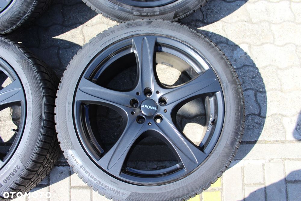 ronal 20cali 5x112 et22 9,5j mercedes glc glk 204x gle gle r w251 sls w177 - 4