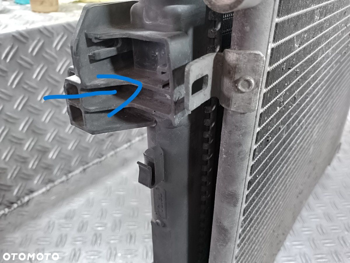 ZESTAW CHŁODNIC WODA KLIMA WENTYLATOR RENAULT TRAFIC ( 01-14 ) - 7