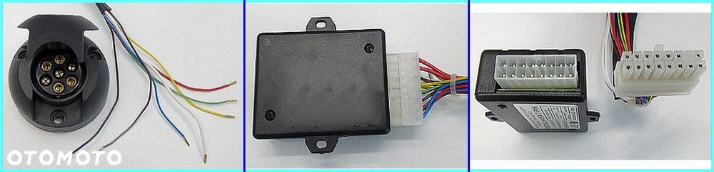 HAK HOLOWNICZY +  MODUŁ + WIĄZKA + ADAPTER 7PIN NA 13P  BMW X3 E83 + LCI  + FACELIFT FL - 7