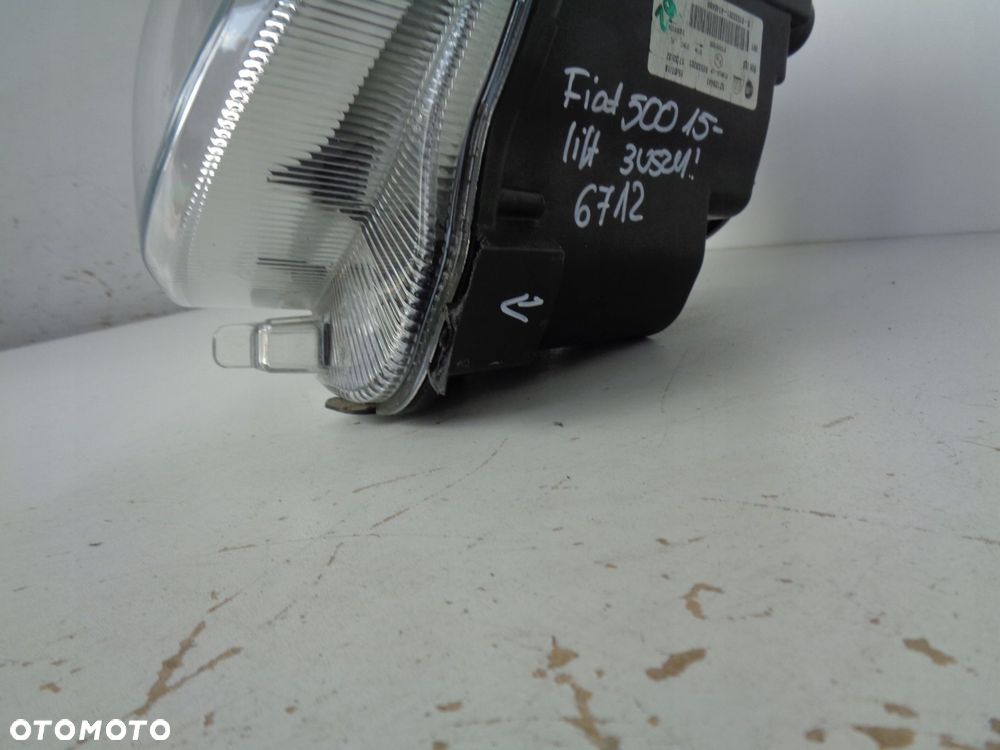 fiat 500 15- lift lampa prawa reflektor 52129441 - 9