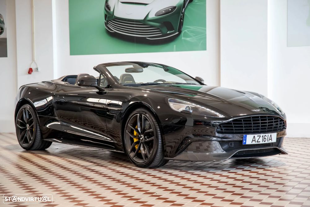 Aston Martin Vanquish Volante Touchtronic 3 Carbon Black - 1