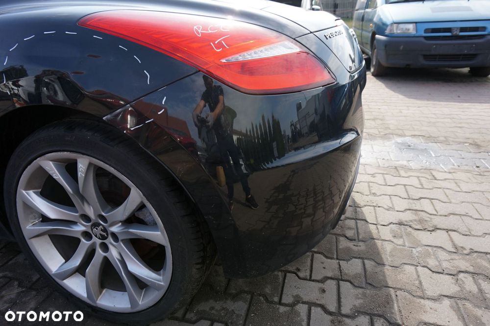ZDERZAK TYLNY RCZ  KTVC  CZARNY PEUGEOT 2010-2015 - 2