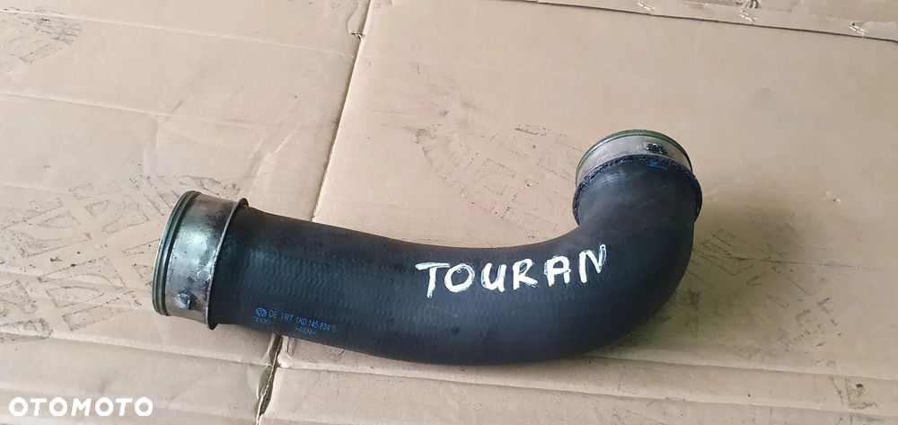 Przewód wąż rura intercoolera VW Touran 1.9 TDI 1K0145834B - 1