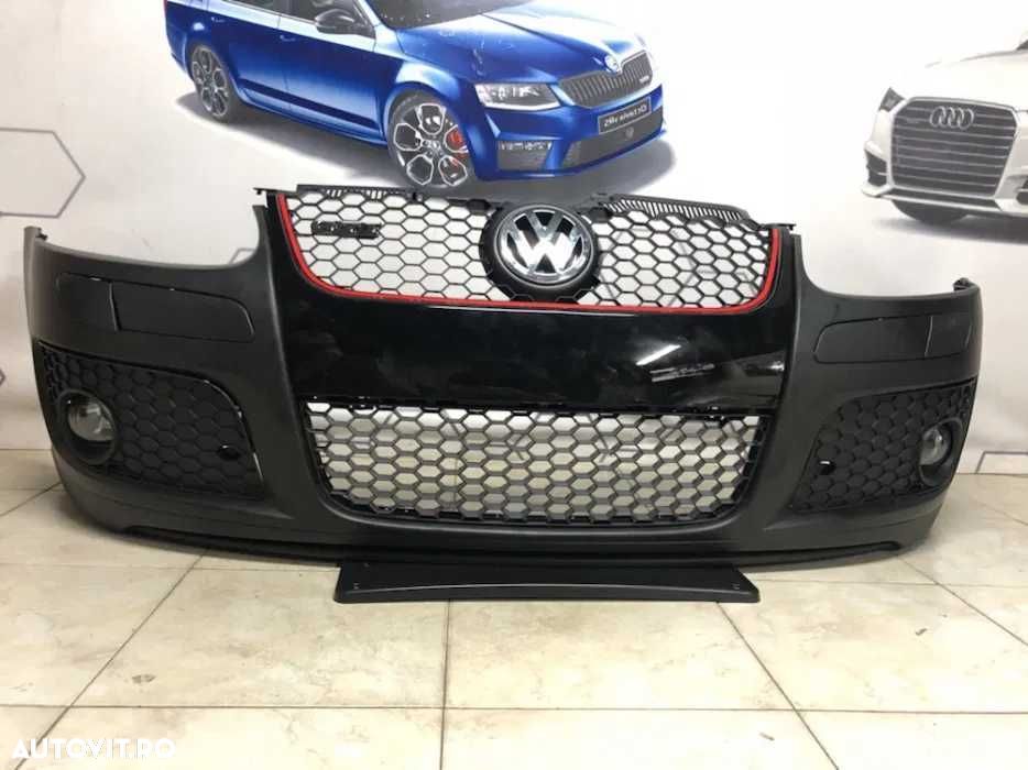 Bara Fata VW Golf 5 Jetta GTI Look Grile Proiectoare Lip JOM Germania - 3
