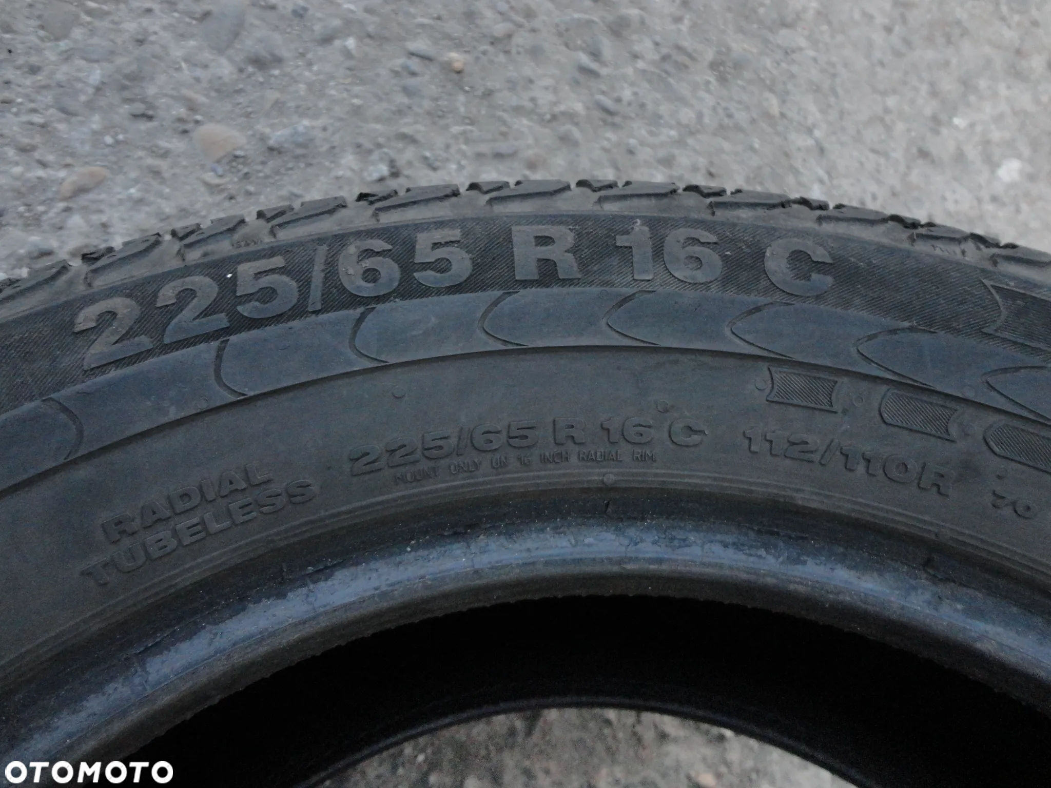 16” - WZMACNIANE do BUS-a - 225/65 r16-C cali - CONTINENTAL Vanco - opony Letnie - stan: BDB + Możliwy MONTAŻ !! - 2