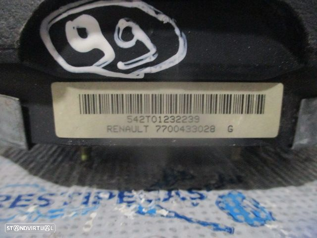 Kit Airbags 7700433028G  0285001312  7700428311D   P155704  542343400B  RENAULT CLIO 2 2000 1.2I 60CV 5P CINZA SEM TABLIER - 11