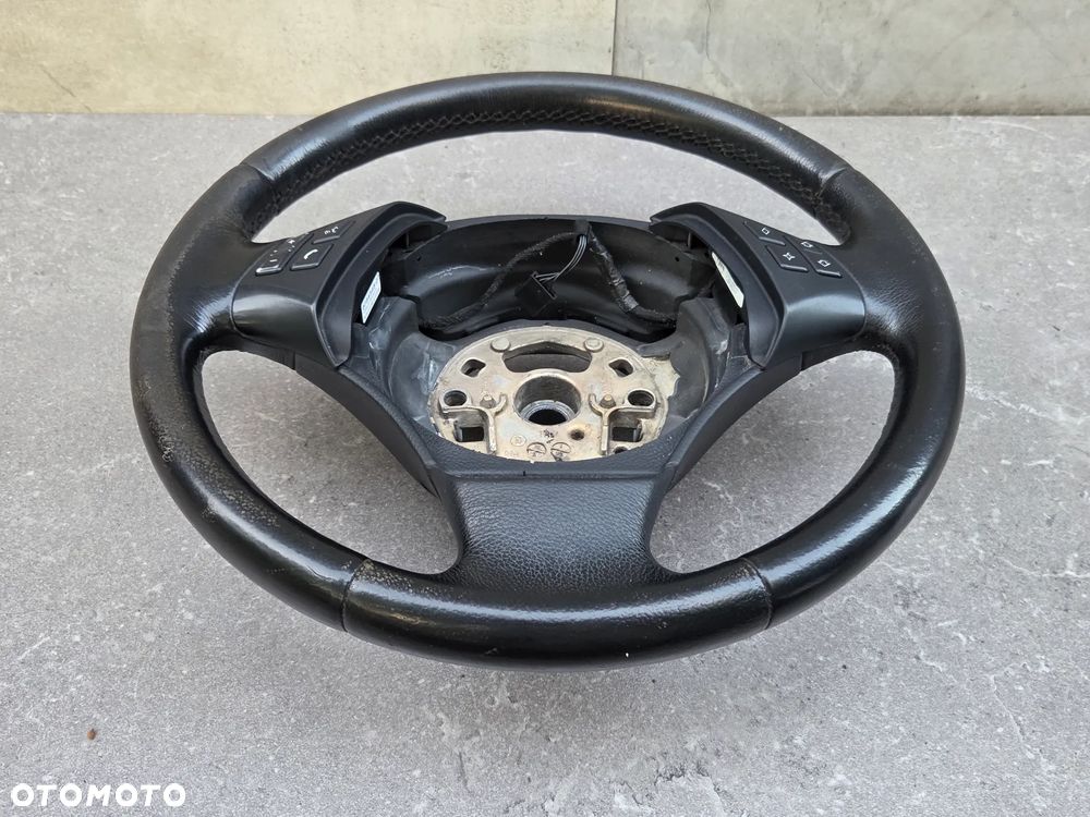 BMW E90 E91 KIEROWNICA SKÓRZANA MULTIFUNKCJA - 2