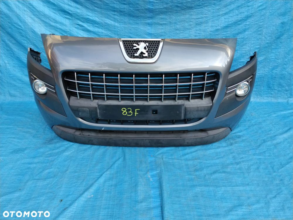 83F Zderzak przód przedni kompletny PEUGEOT 3008 I  wysyłka - 4