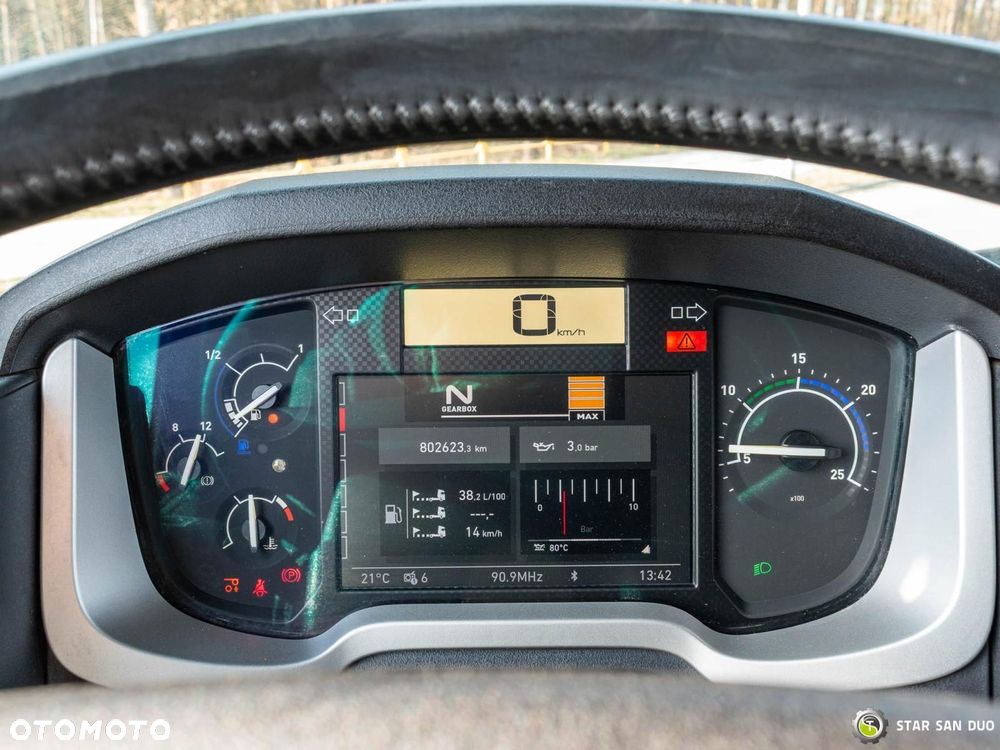 Renault T440 6x2 Fassi F485RA.2.26XE-Dynamic HDS Żuraw Fly Jib Siodło - 22