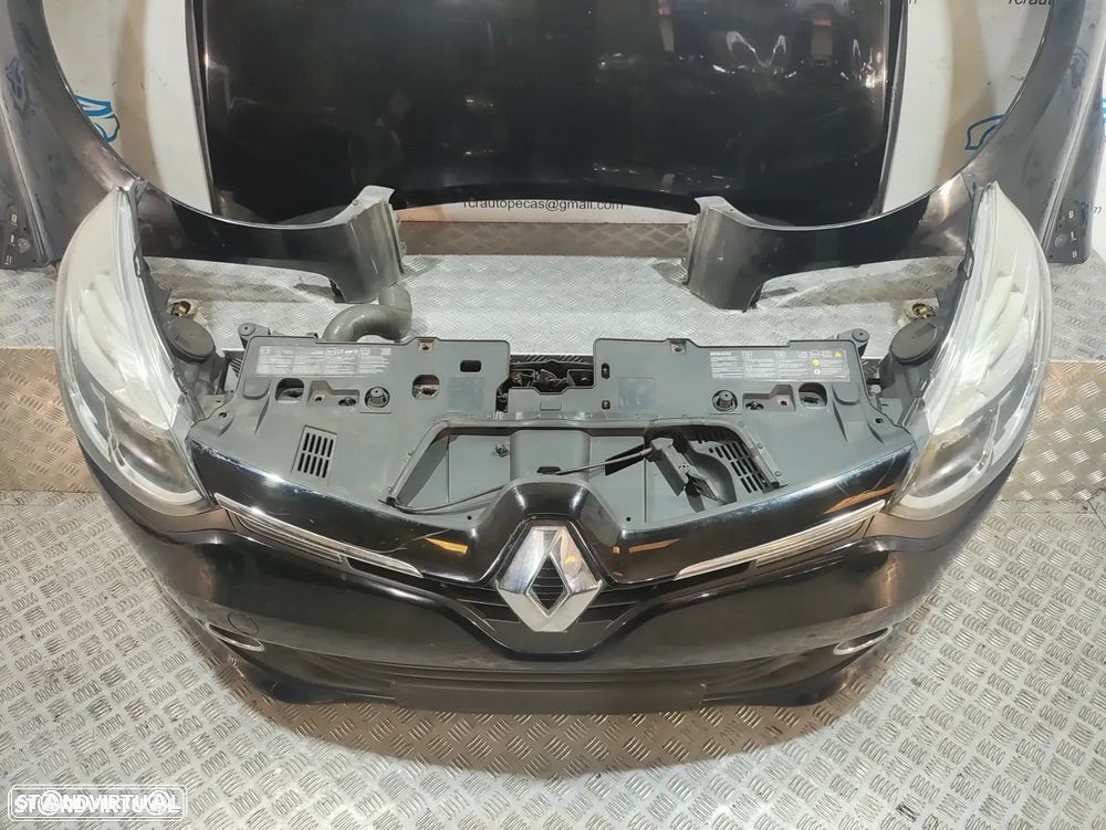 Frente Completa Renault Clio 4 IV - Fase 1 - Capot | Capo | Parachoque | Parachoques | Guarda Lamas | Lama | Radiador | Ventilador | Reforço | - 22