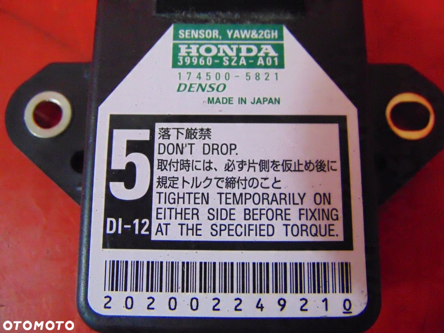 HONDA JAZZ 3 III 08- CZUJNIK MODUŁ SENSOR ESP - 2