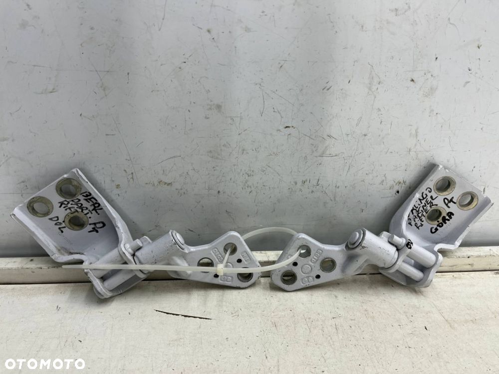 Zawias drzwi Citroen Berlingo III IV Partner 3 IV Rifter Combo E 18r- zawiasy prawych tylnych drzwi - 1