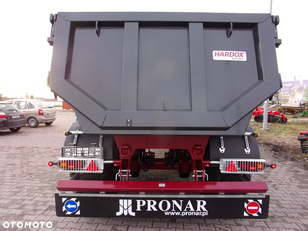 Pronar Przyczepa T701HP -16,1 tony, rolnicza - ciężarowa - budowlana ze skrzynią ładunkową typu Half-Pipe, skorupowa, tandem - 11