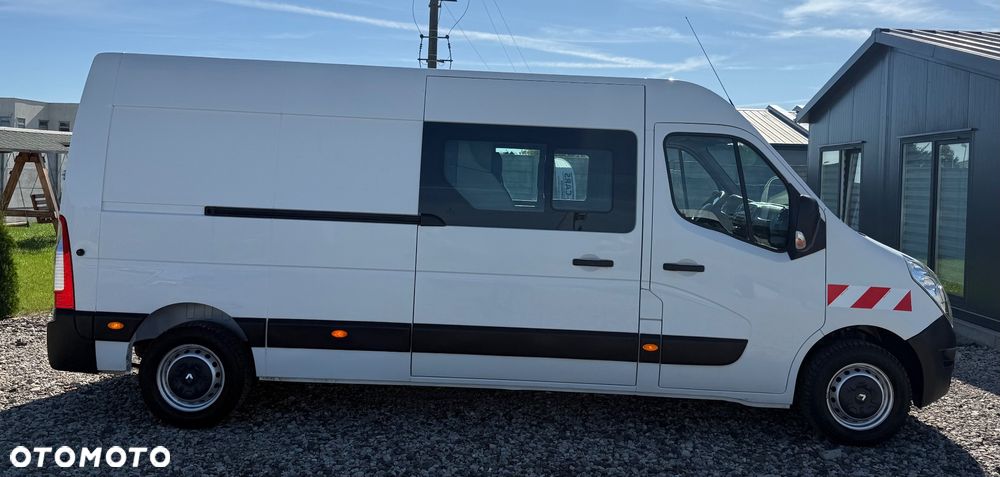 Renault MASTER 7 MIEJSC L3H2 BRYGADOWKA,DOKA, GWARANCJA, 170km,klima,tempomat, navi - 7