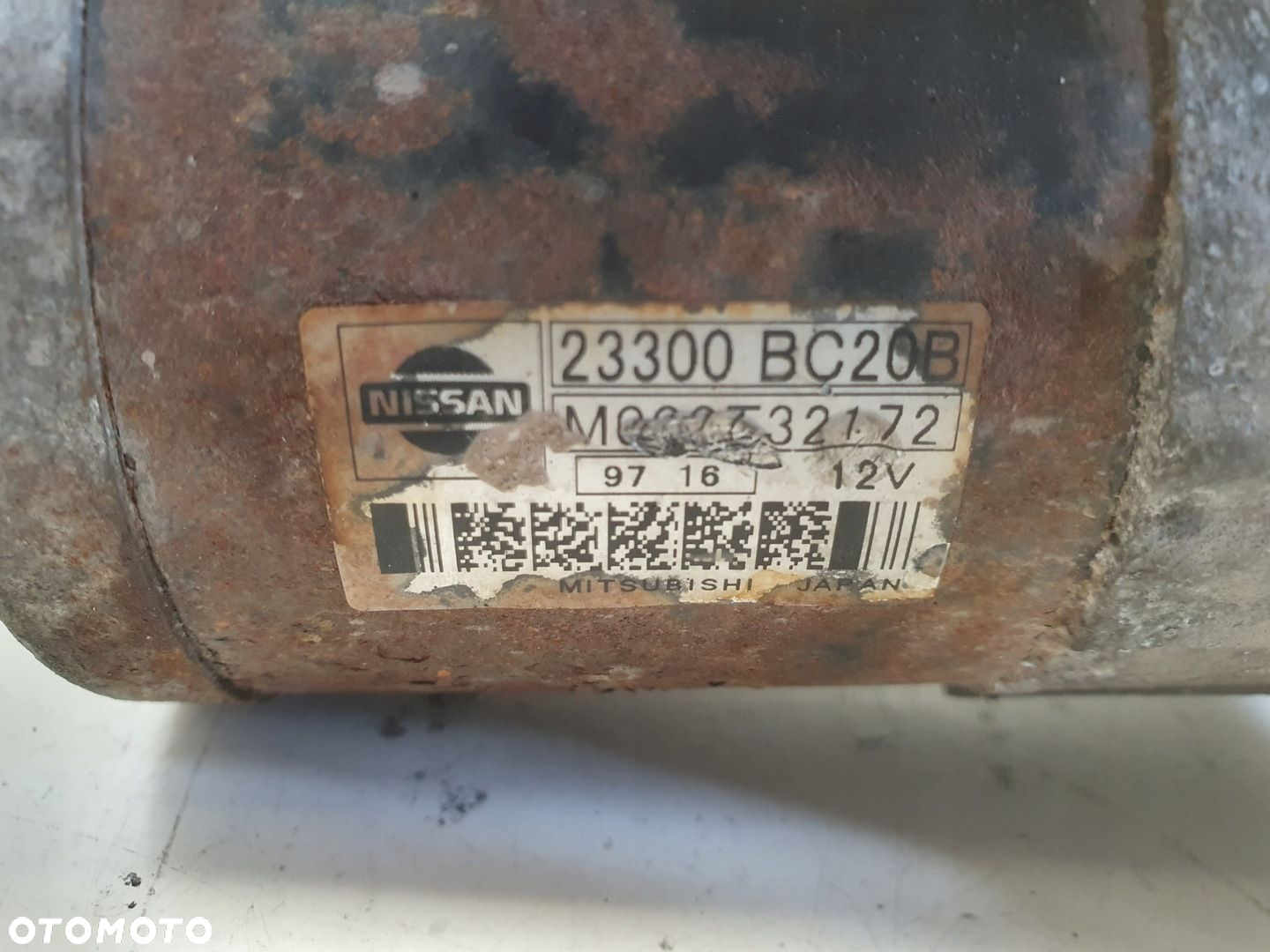 Nissan Qashqai J10 1.6 16V ROZRUSZNIK M000T32172 23300BC20B - 2