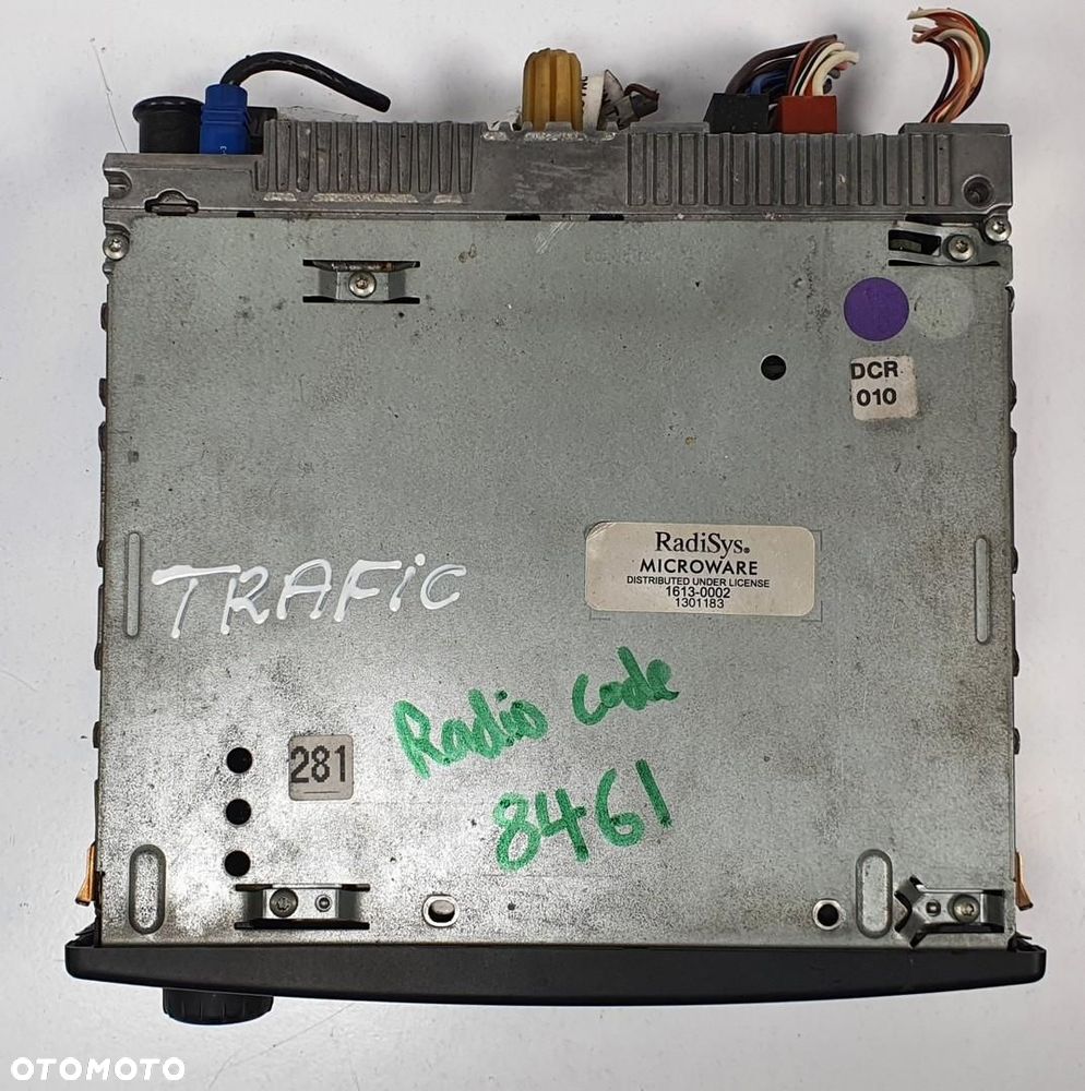 RADIO ODTWARZACZ CD NAWIGACJA NAVI CARMINAT RENAULT TRAFIC II 8200488286 - 2