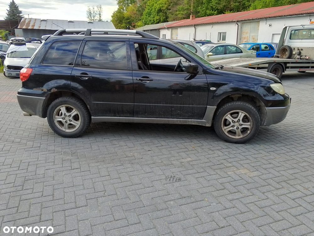 KOMPLETNY PRZÓD Mitsubishi Outlander Lift FL CU0W (I) (01-08.) kolor X42A. MASKA LAMPA ZDERZAK GRILL ATRAPA BŁOTNIK KOMPLETNY PRZÓD PRAWE LEWE PAS PRZEDNI WZMOCNIENIE CZOŁOWE CHŁODNICA DO ZAŁOŻENIA bez malowania! - 4