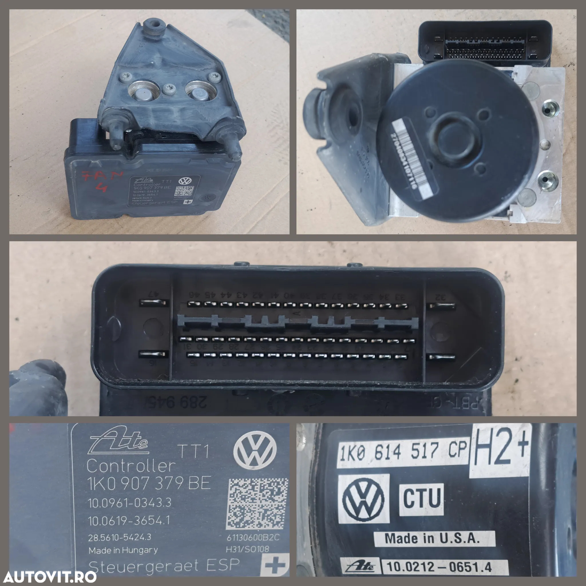 Pampa ABS ESP Fiat Ducato Peugeot Boxer Citroen Jumper VW Golf Touran Passat Caddy Skoda - 5