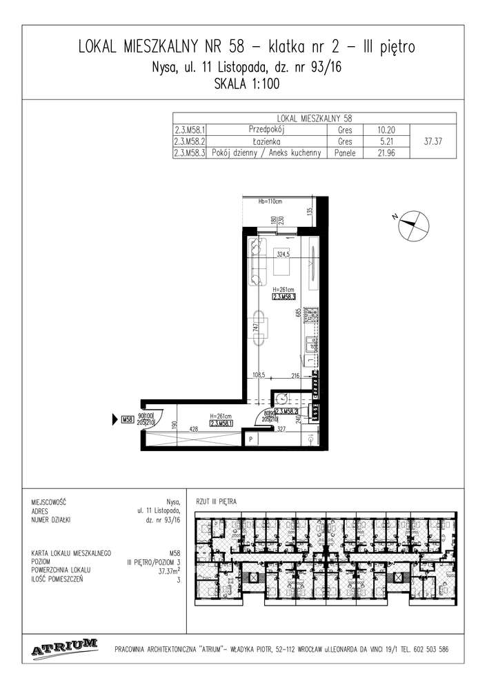 Przy Hali - 37,37 m2 - Pełny obrazek: 4/7