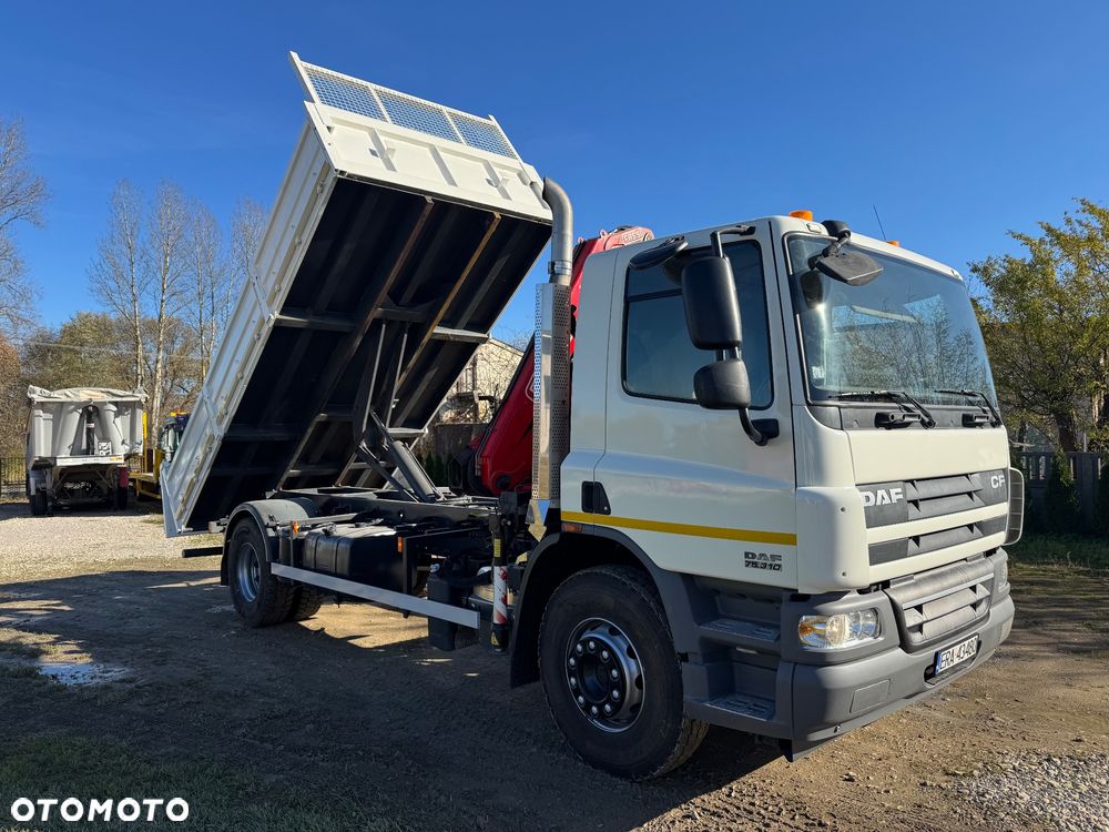 DAF CF 75-310 Wywrotka / HDS Fassi/ - 10