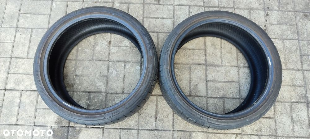 OPONY LETNIE 235/35R19 91V BRIDGESTONE POTENZA S005 2x (4224) 6mm 2x( 5124) 4mm LATO KOMPLET 4 SZTUKI - 12
