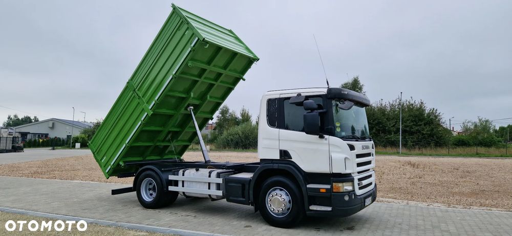 Scania P230 P280 P360 P380 Kiper Wywrotka Zbożówka Stan bdb Stare tacho Klima paka 5m - 2