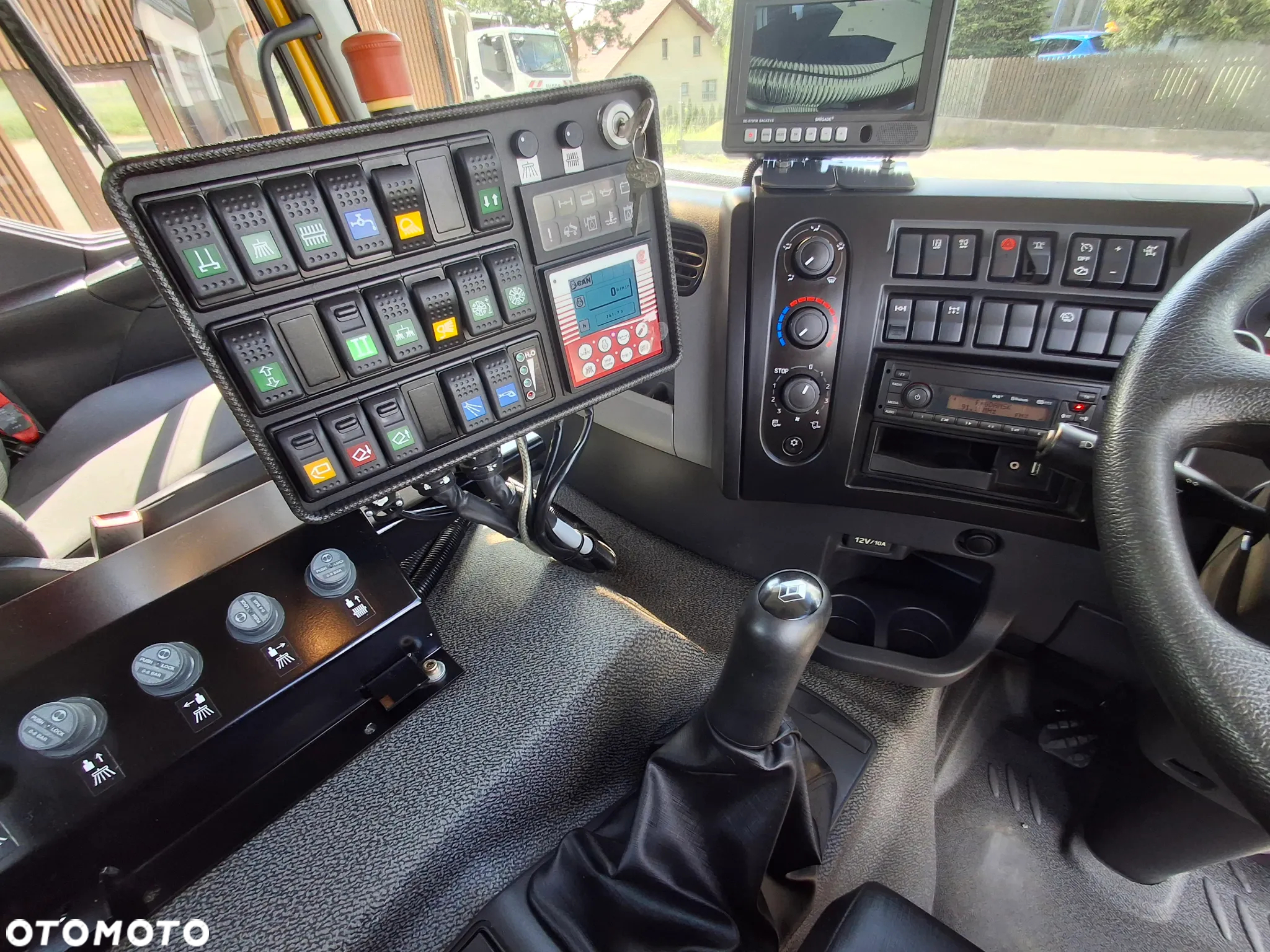Renault C280 Zamiatarka SEMAT Zoeller FAUN Karcher 2 Silniki Rura Do Liści Listwy Ciśnieniowe Lanca 2 Zbiorniki Wody Szczotki L/R 2018r Euro 6 Motogodziny: 740MTH - 37