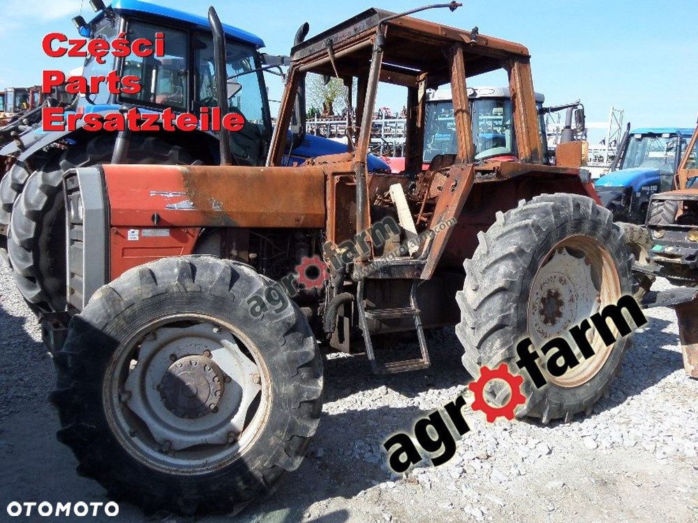 Massey Ferguson 698 części, skrzynia biegów, oś - 1