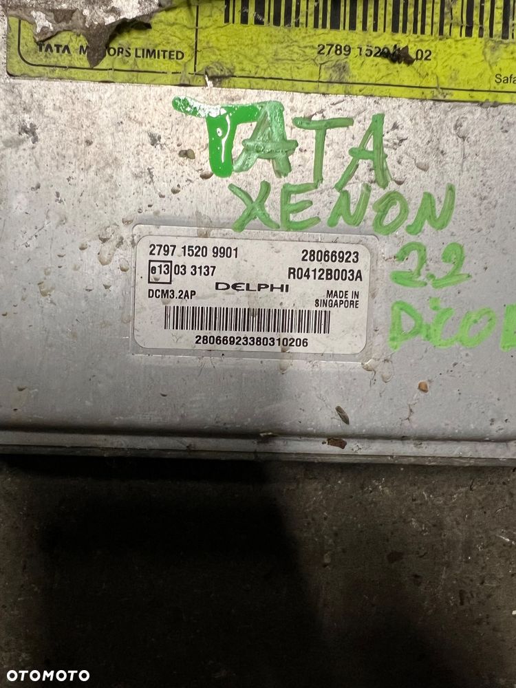 Sterownik silnika komputer tata xenon 2.2dicor - 2