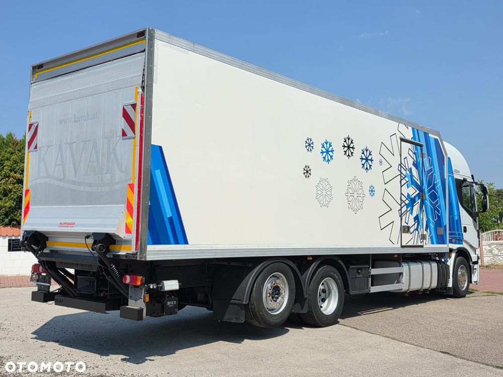 Iveco HI-WAY 460 / CHŁODNIA / WINDA / 6×2 /  21 EUROPALET / DRUKARKA / KLIMA POSTOJOWA / SYPIALKA / 3 OSIE / OŚ PODNOSZONA ORAZ SKRĘTNA  / AUTOMAT / E6 / SPROWADZONY/ - 25