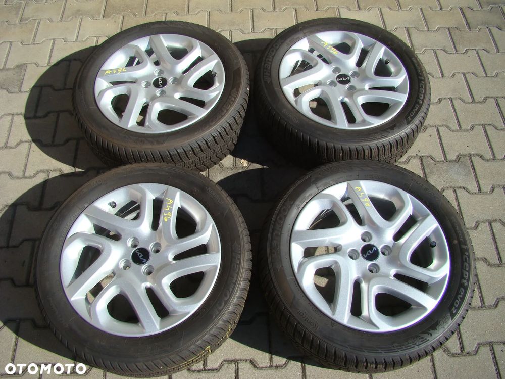 a496 4x100 Kia Stonic Hyundai Bayon 6,5jx17 opony zimowe 205/55 R17 - 1