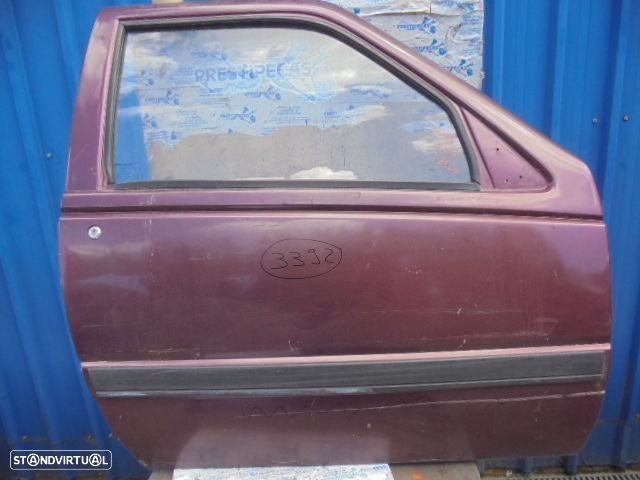 Porta Por3392 MICROCAR LIRA 1996 505 ??? 2P VERMELHO FD - 1