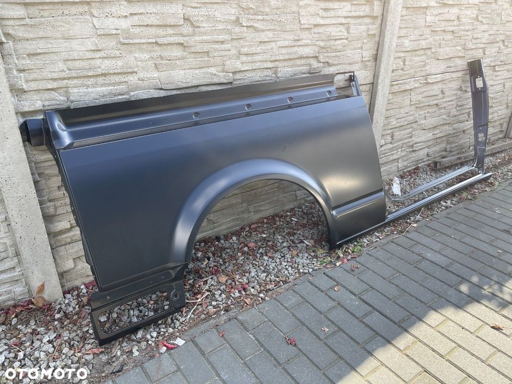 NOWY ORYGINALNY BŁOTNIK VW T5 LIFT T6 TYŁ TYLNY PRAWY LONG MAXI DŁUGI 7E3809844 - 3