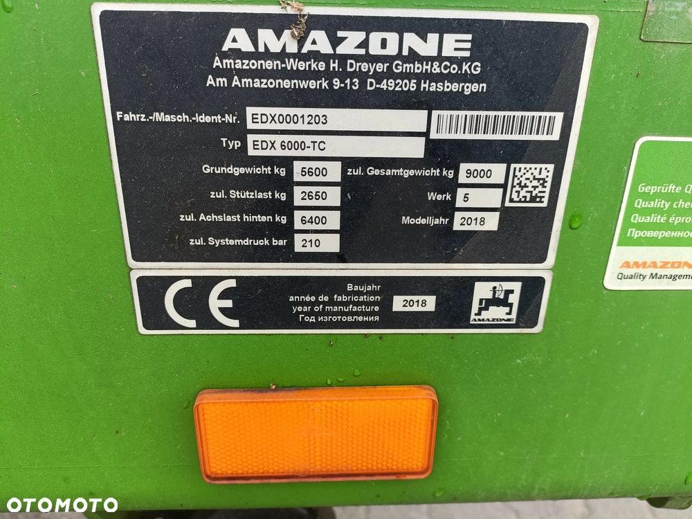 Amazone EDX 6000-TC - 8