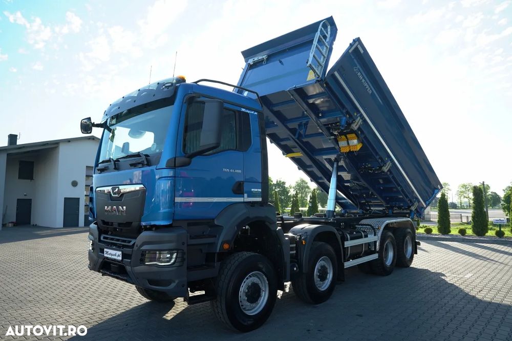 MAN TGS 41.480 / 8X6 / BASCULATOR 3 LATE / BORDMATIC / KH KIPPER / AUTOMAT / NOU / 2026 / - 3